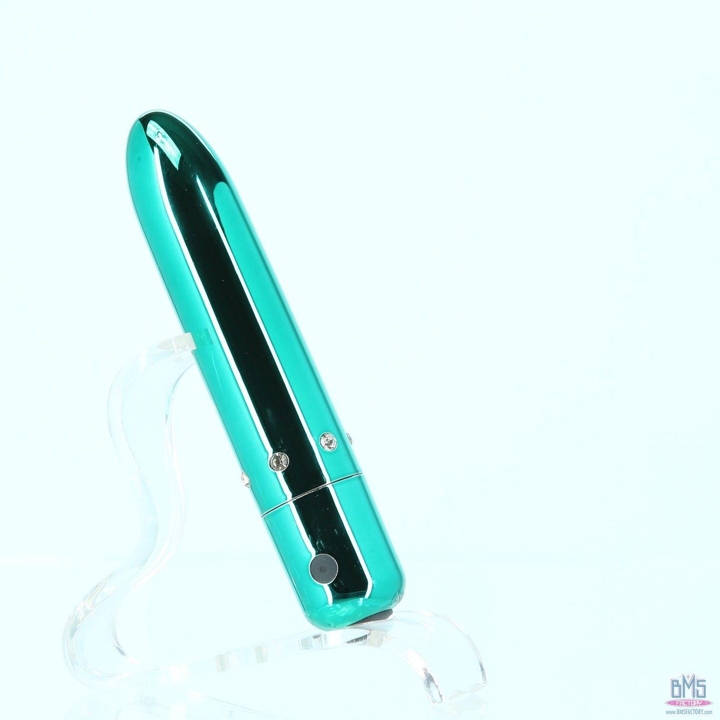 PowerBullet Pretty Point – Bullet Vibrator – Rechargeable – Teal
