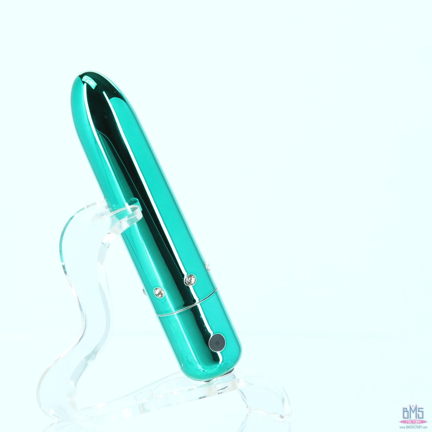 PowerBullet Pretty Point – Bullet Vibrator – Rechargeable – Teal