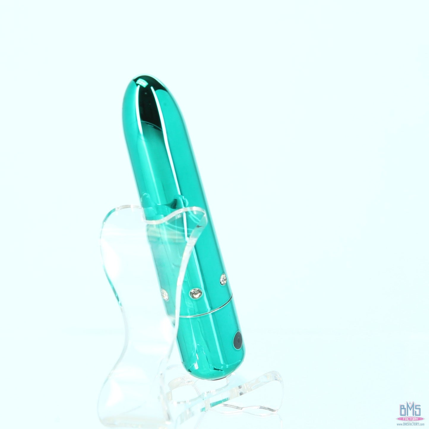 PowerBullet Pretty Point – Bullet Vibrator – Rechargeable – Teal