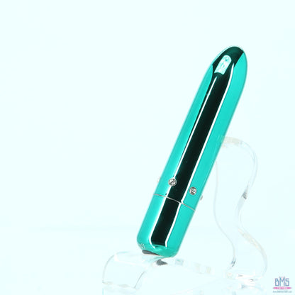 PowerBullet Pretty Point – Bullet Vibrator – Rechargeable – Teal
