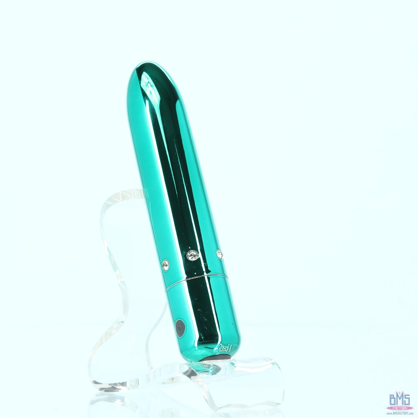 PowerBullet Pretty Point – Bullet Vibrator – Rechargeable – Teal