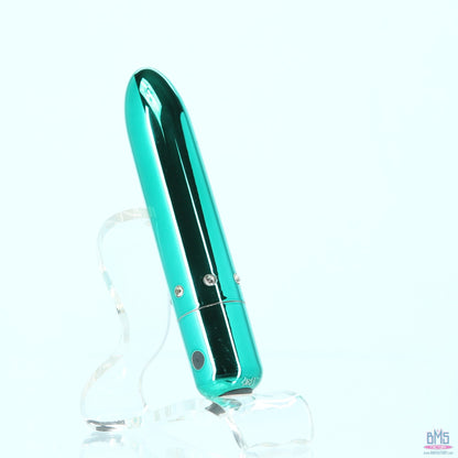 PowerBullet Pretty Point – Bullet Vibrator – Rechargeable – Teal