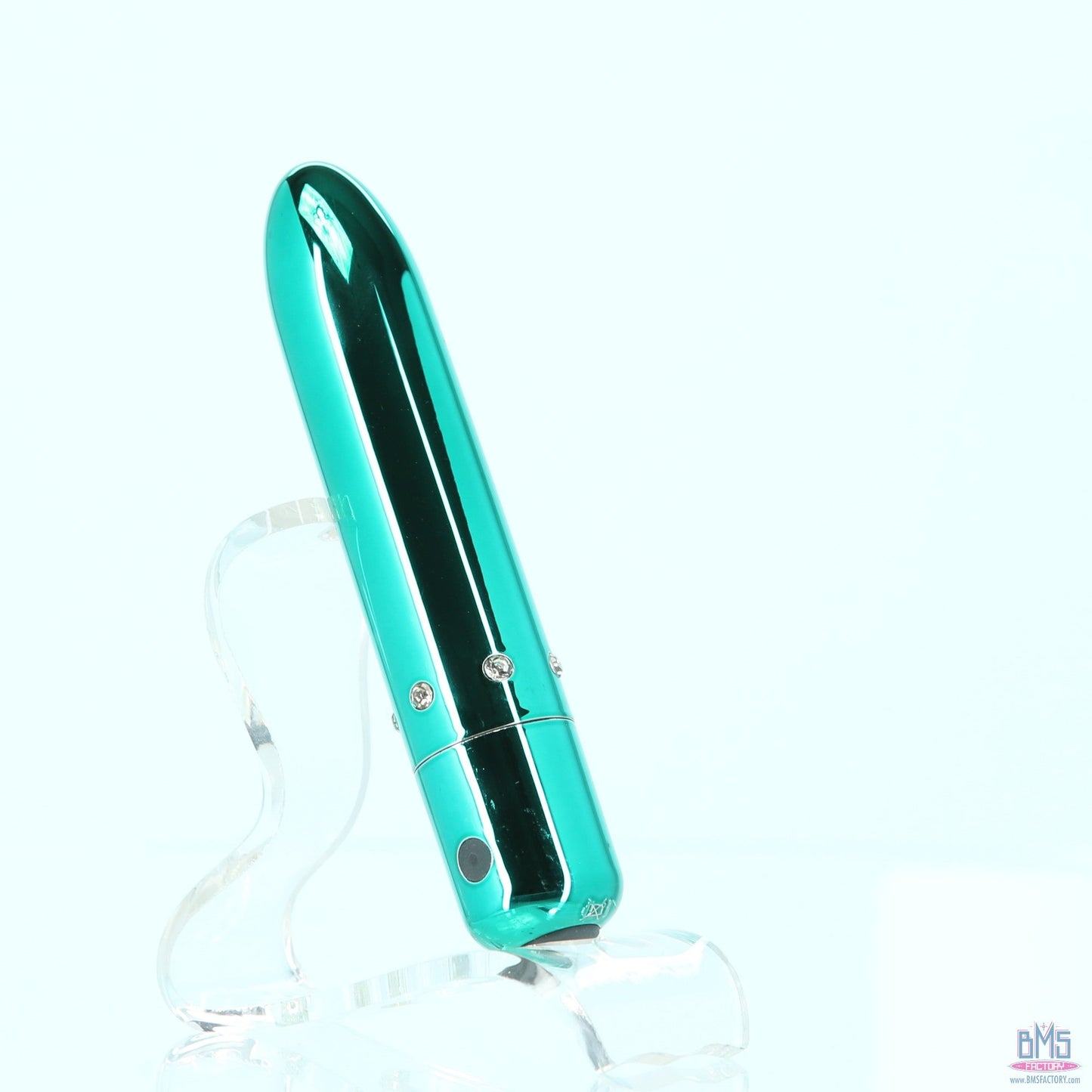 PowerBullet Pretty Point – Bullet Vibrator – Rechargeable – Teal