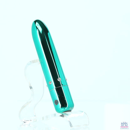 PowerBullet Pretty Point – Bullet Vibrator – Rechargeable – Teal