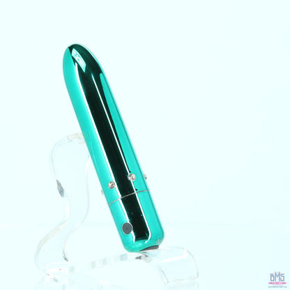 PowerBullet Pretty Point – Bullet Vibrator – Rechargeable – Teal