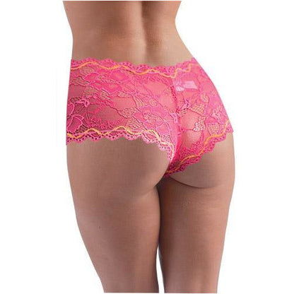 Boy Leg Panty - Fuchsia - Large