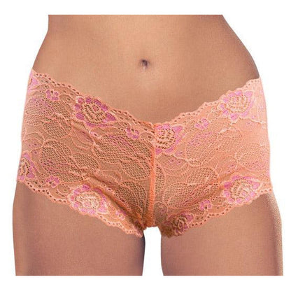 Boy Leg Panty - Peach - Large