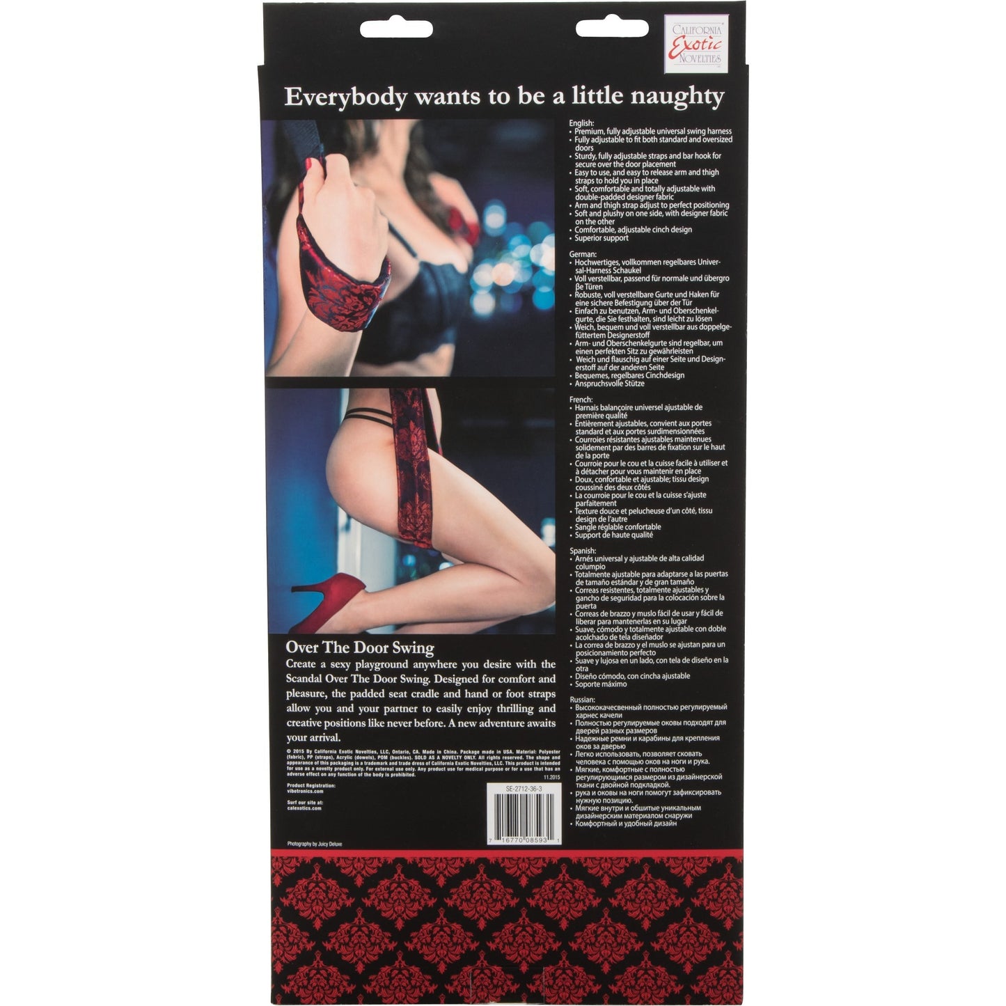 CalExotics® Scandal Over The Door Swing