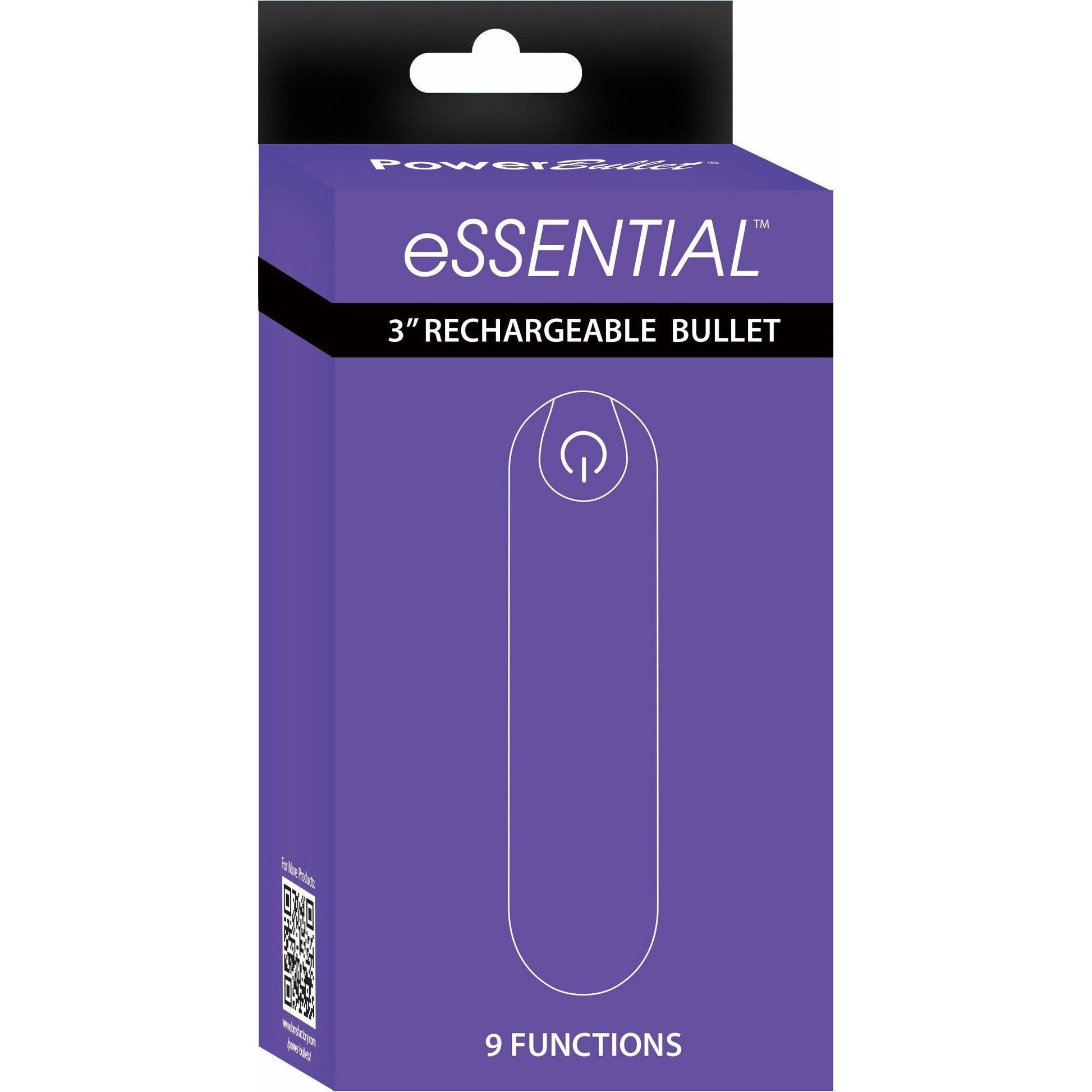 PowerBullet Essential Vibrating Bullet - Purple
