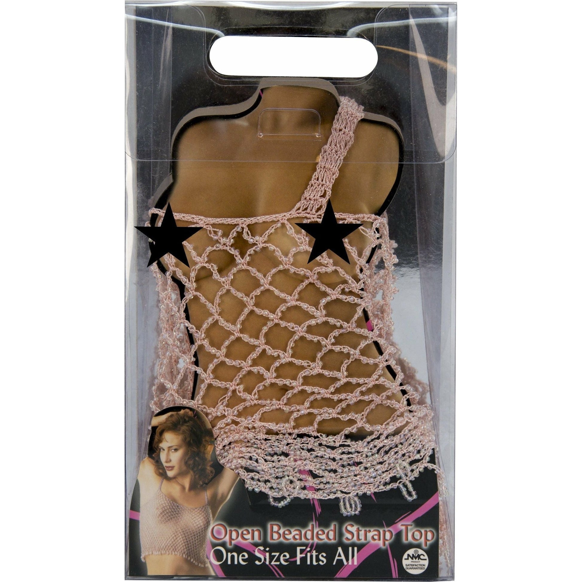 Nanma Beaded Tank Top - Pink