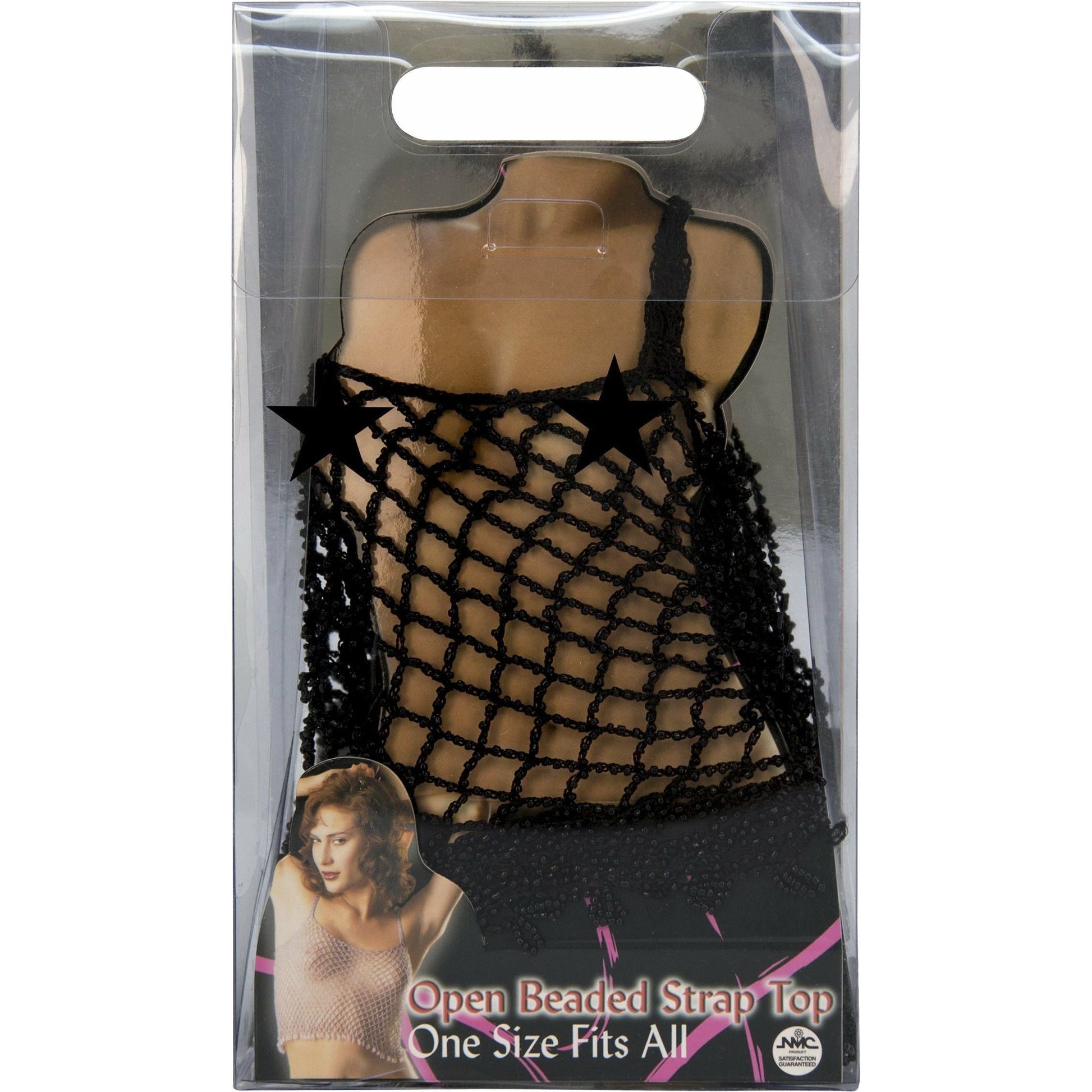 Nanma Beaded Tank Top - Black