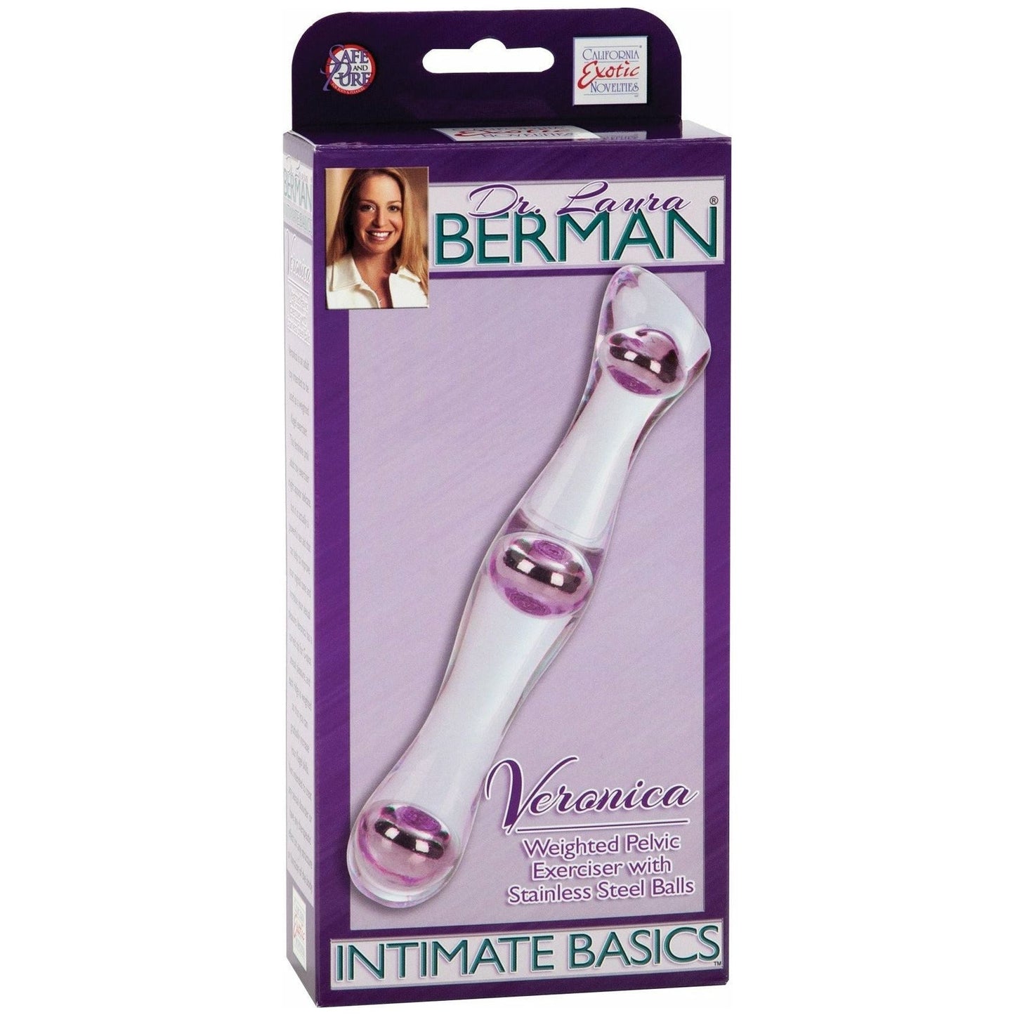 CalExotics® - Dr. Laura Berman Intimate Basics – Veronica Weighted Pelvic Exerciser