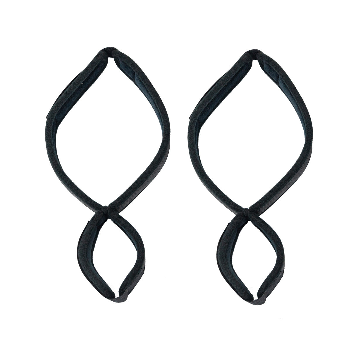 Punishment - Thigh to Wrist Restraints - Black