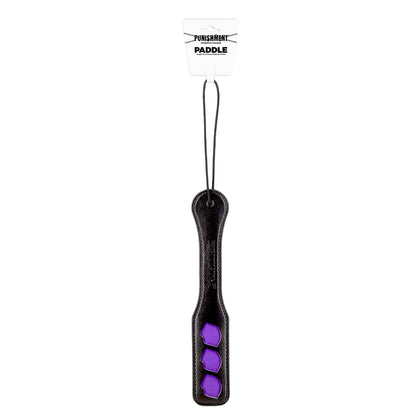 Punishment - Purple Lips Paddle – Black