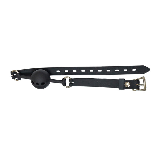 Punishment - Silicone Ball Gag - Black