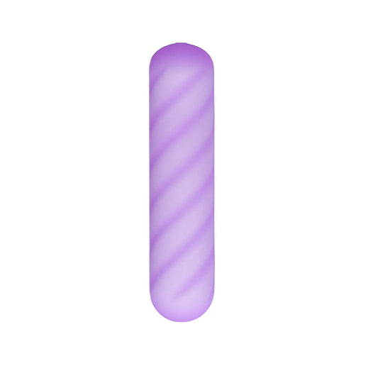 Softies 4” Dual Silicone Body Vibe - Purple