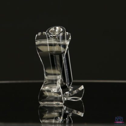 First-Class Bullet - 2.5" Bullet Vibrator with Key Chain Pouch - Silver