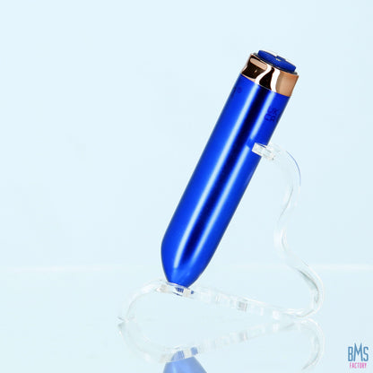 Swan® - Maximum Bullet Vibrator + Silicone Comfy Cuff – Blue