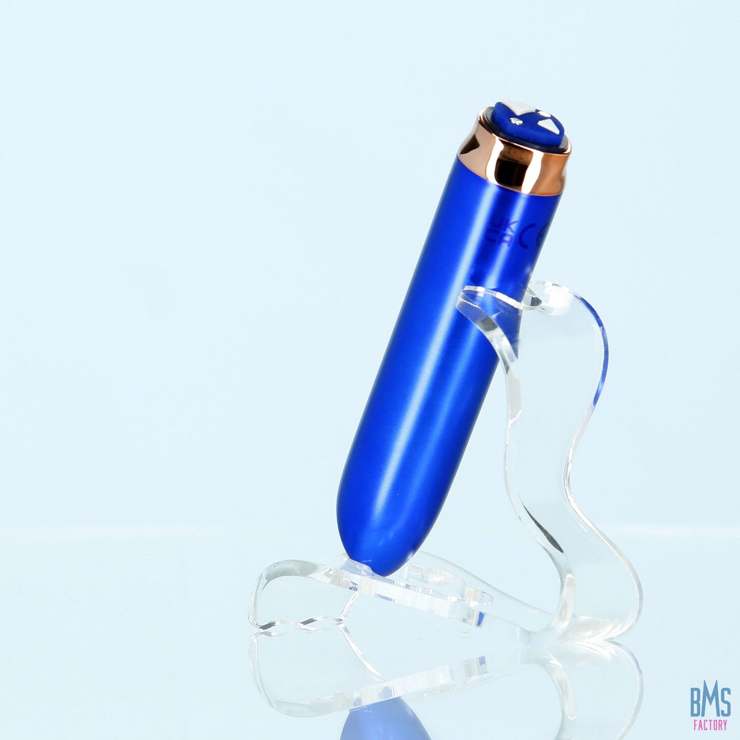Swan® - Maximum Bullet Vibrator + Silicone Comfy Cuff – Blue