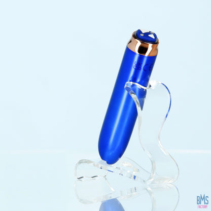 Swan® - Maximum Bullet Vibrator + Silicone Comfy Cuff – Blue