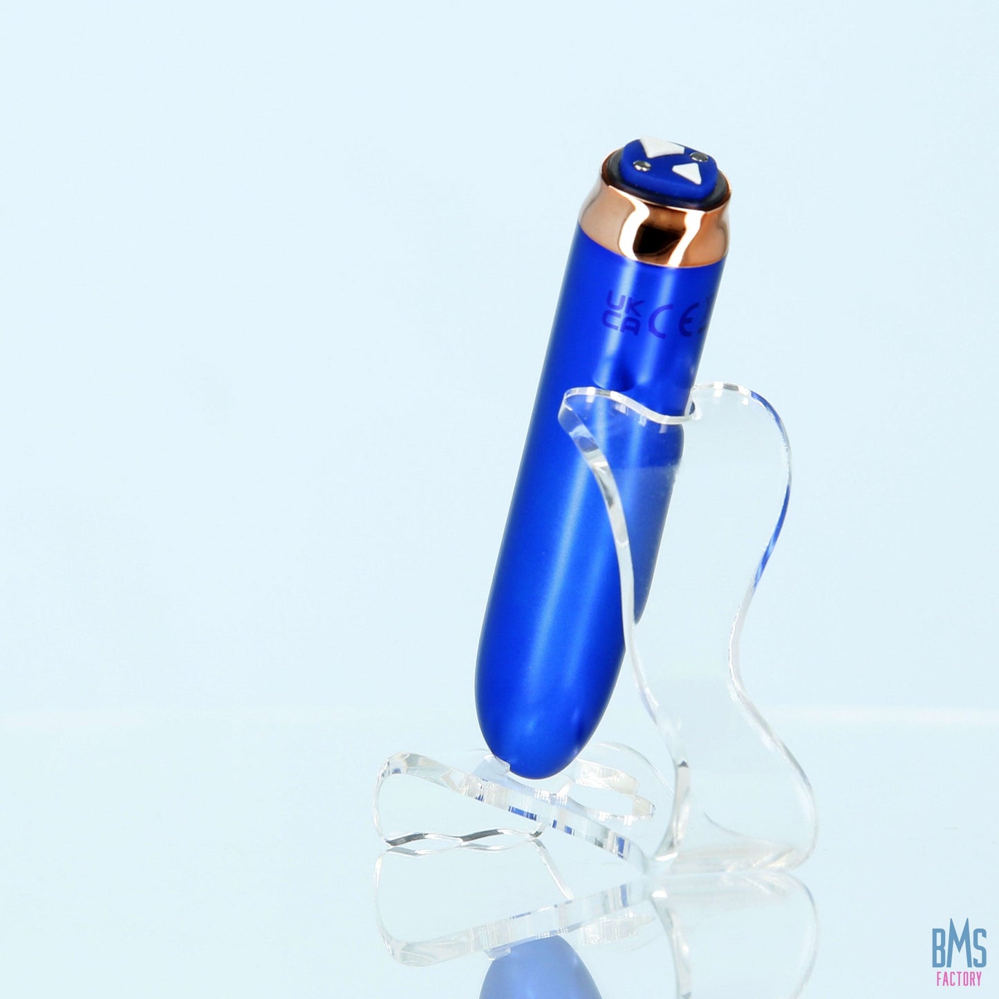 Swan® - Maximum Bullet Vibrator + Silicone Comfy Cuff – Blue