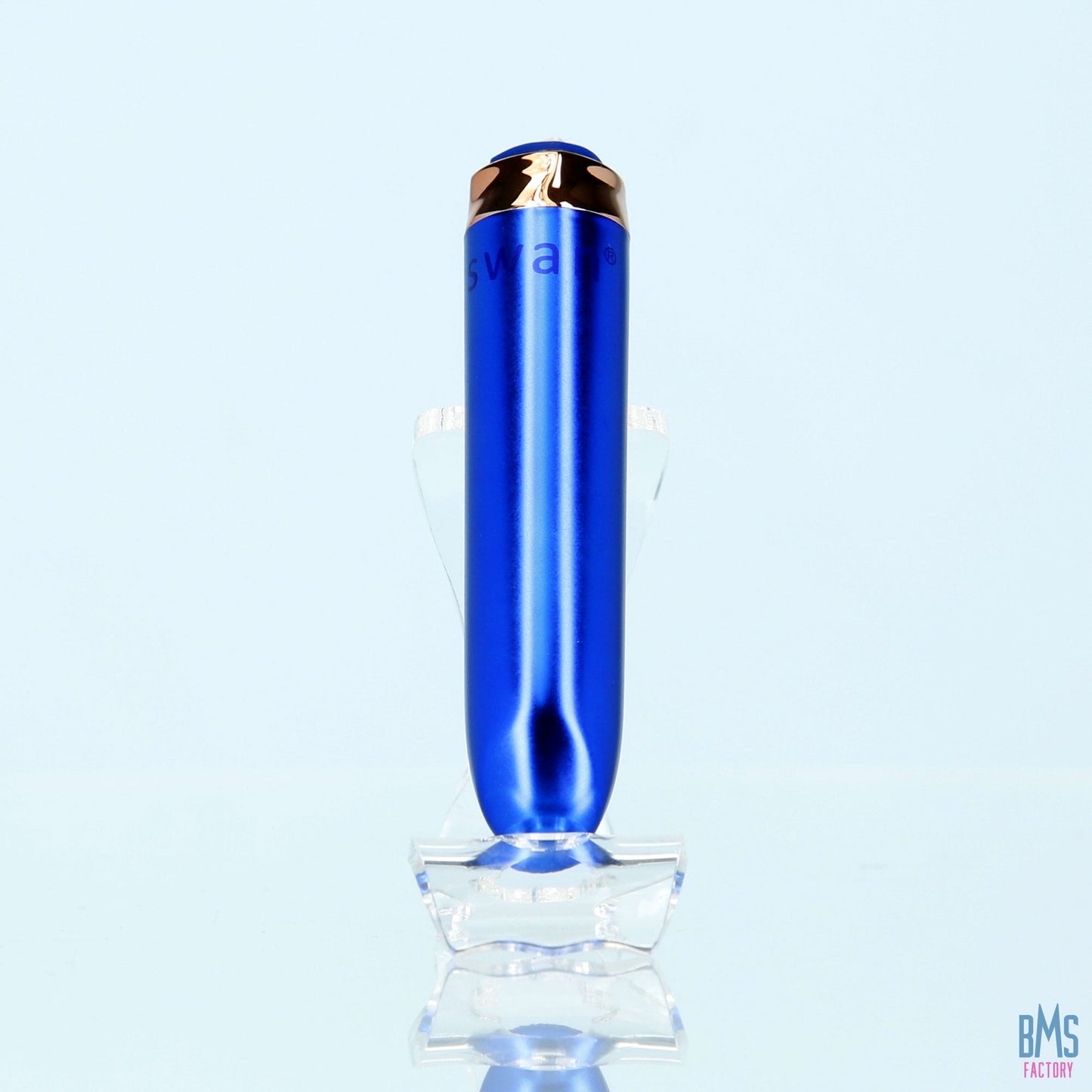 Swan® - Maximum Bullet Vibrator + Silicone Comfy Cuff – Blue