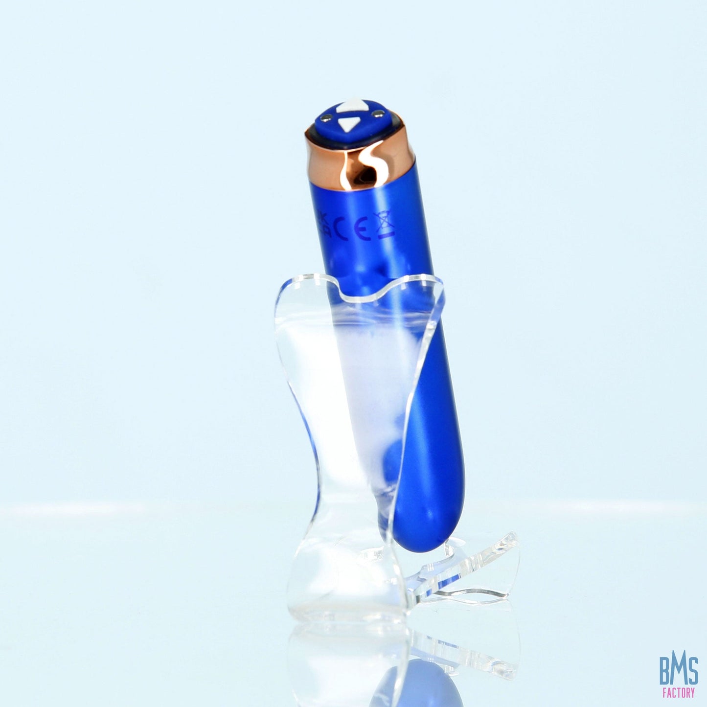 Swan® - Maximum Bullet Vibrator + Silicone Comfy Cuff – Blue