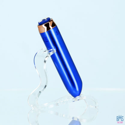 Swan® - Maximum Bullet Vibrator + Silicone Comfy Cuff – Blue