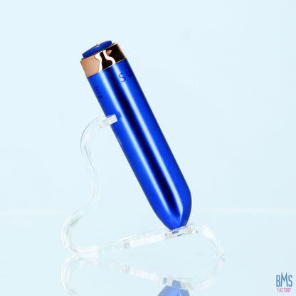 Swan® - Maximum Bullet Vibrator + Silicone Comfy Cuff – Blue