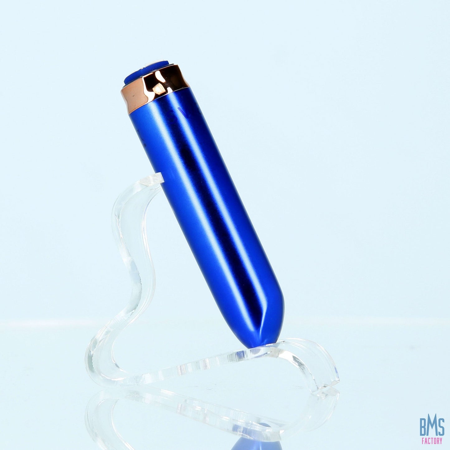Swan® - Maximum Bullet Vibrator + Silicone Comfy Cuff – Blue