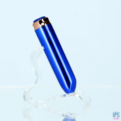 Swan® - Maximum Bullet Vibrator + Silicone Comfy Cuff – Blue