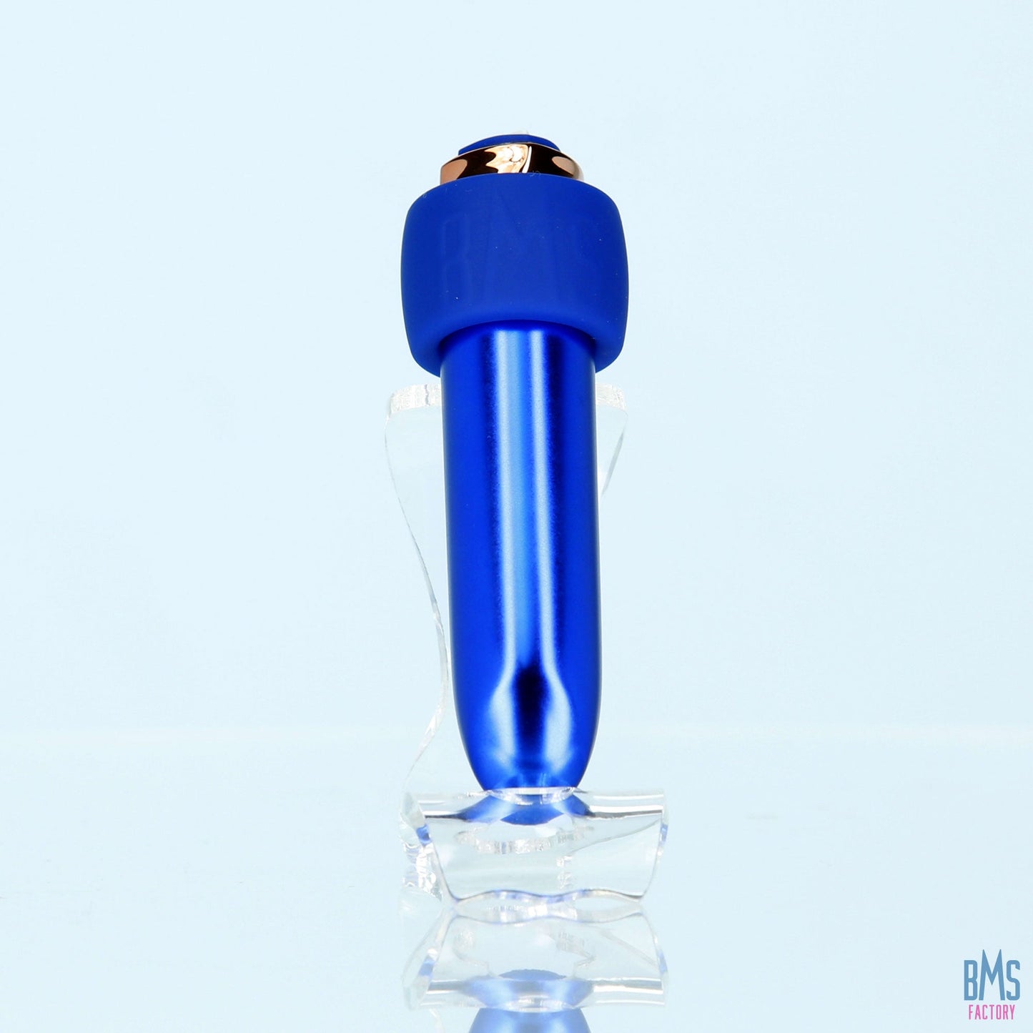 Swan® - Maximum Bullet Vibrator + Silicone Comfy Cuff – Blue