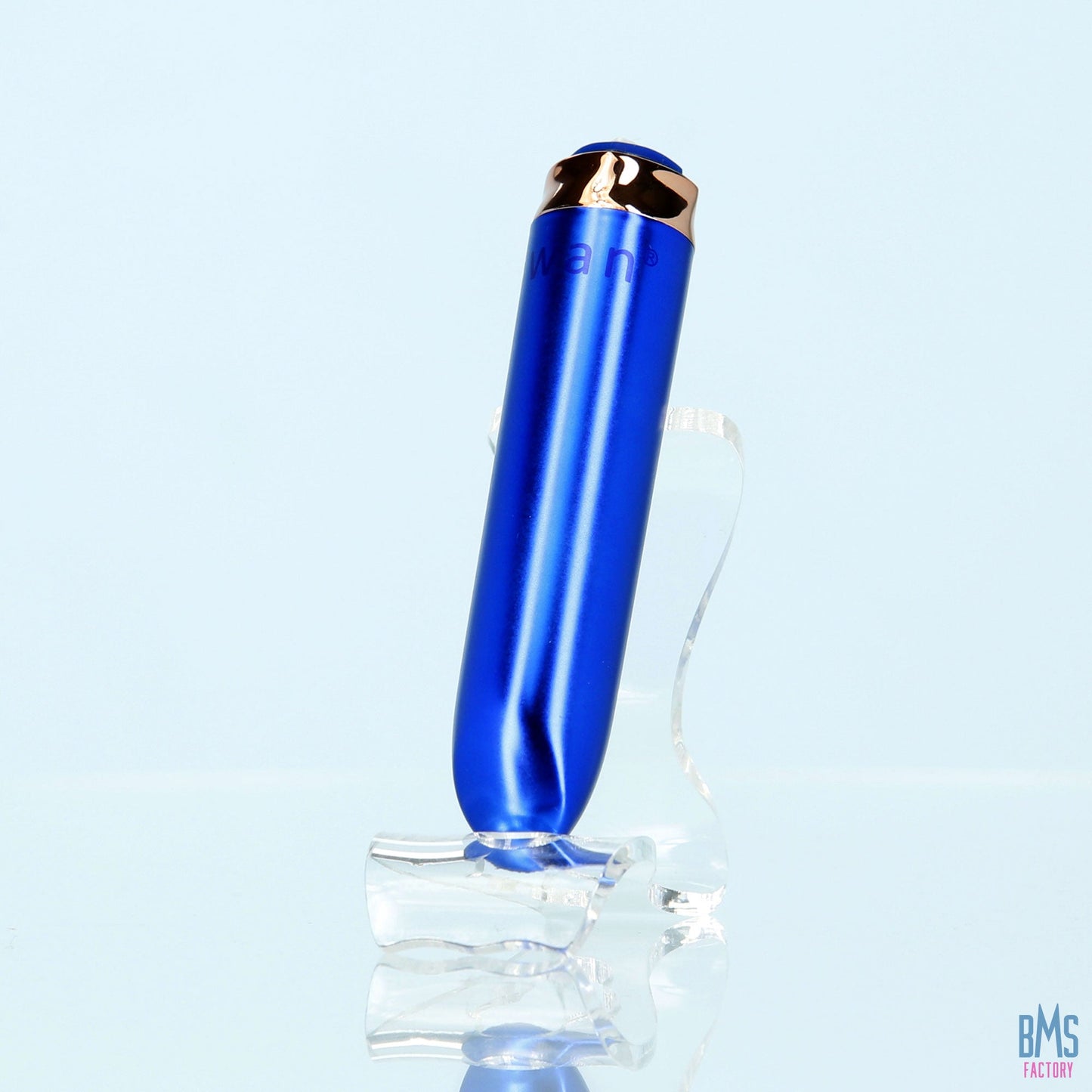 Swan® - Maximum Bullet Vibrator + Silicone Comfy Cuff – Blue