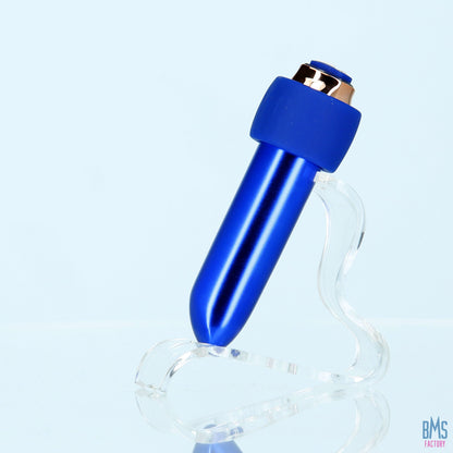 Swan® - Maximum Bullet Vibrator + Silicone Comfy Cuff – Blue