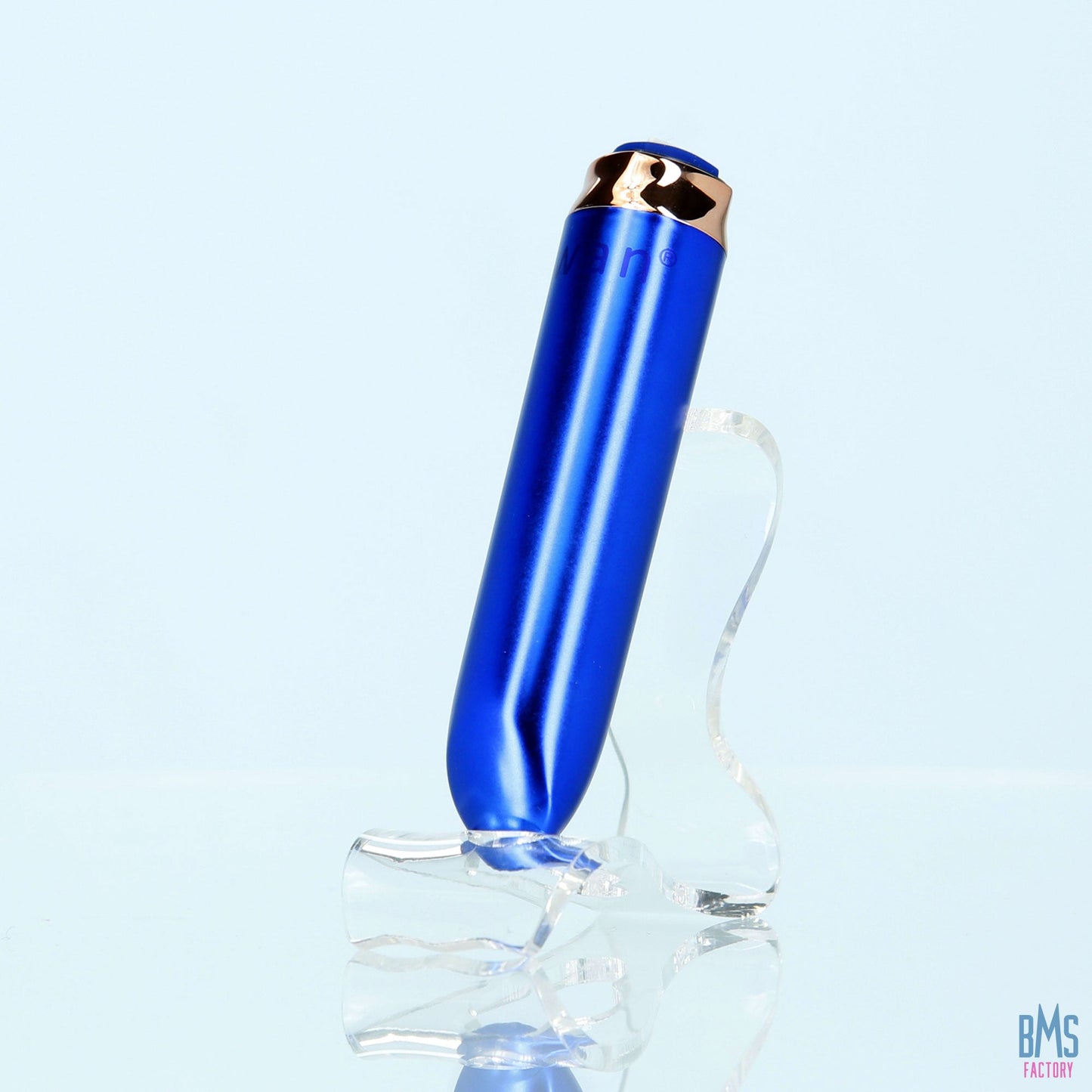 Swan® - Maximum Bullet Vibrator + Silicone Comfy Cuff – Blue