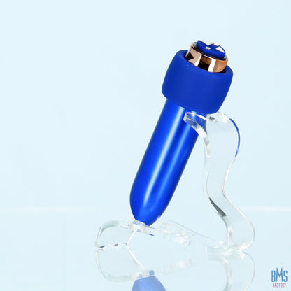 Swan® - Maximum Bullet Vibrator + Silicone Comfy Cuff – Blue