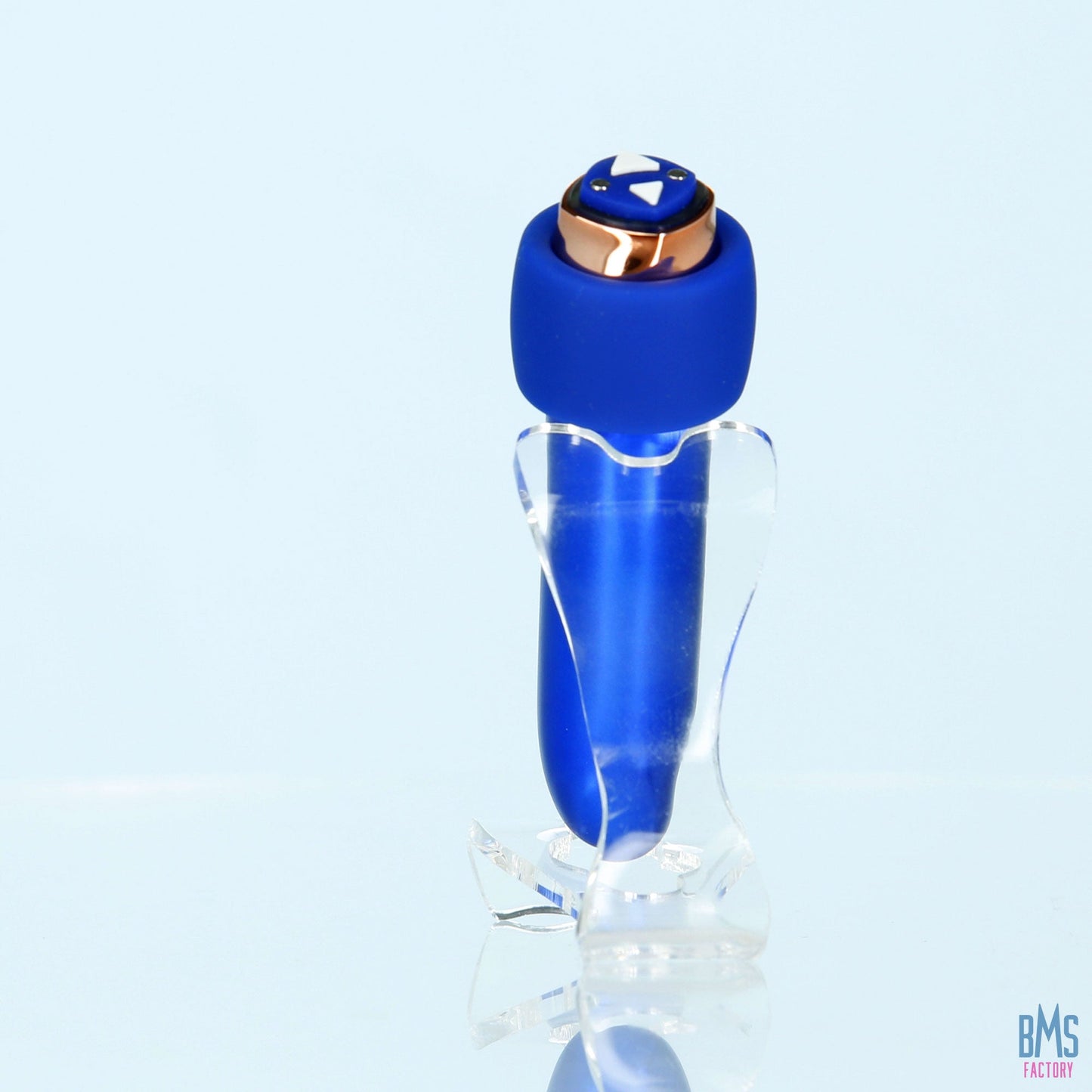 Swan® - Maximum Bullet Vibrator + Silicone Comfy Cuff – Blue