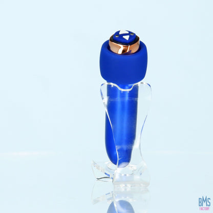 Swan® - Maximum Bullet Vibrator + Silicone Comfy Cuff – Blue