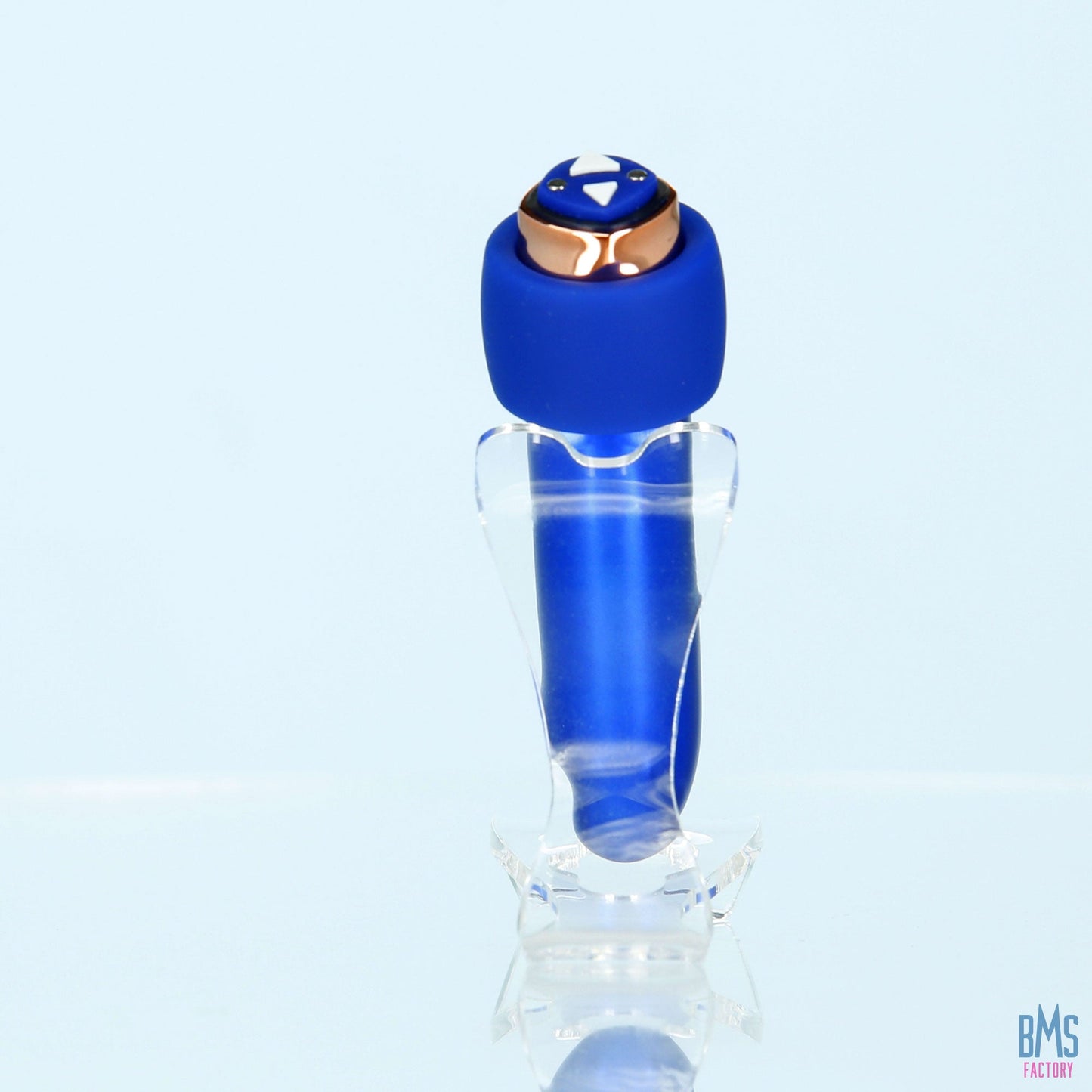 Swan® - Maximum Bullet Vibrator + Silicone Comfy Cuff – Blue