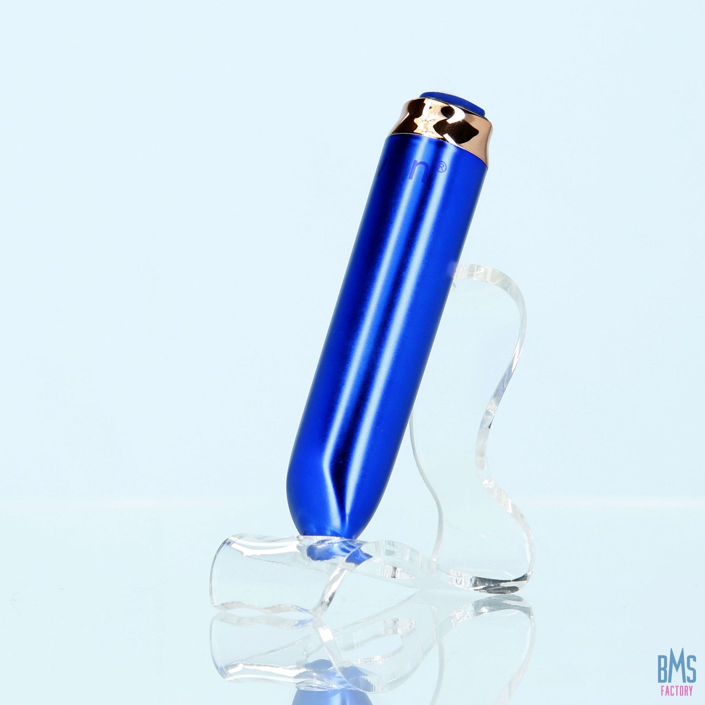 Swan® - Maximum Bullet Vibrator + Silicone Comfy Cuff – Blue