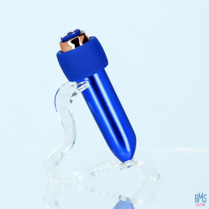 Swan® - Maximum Bullet Vibrator + Silicone Comfy Cuff – Blue