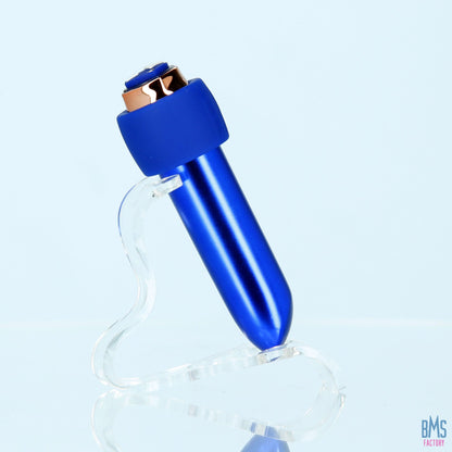 Swan® - Maximum Bullet Vibrator + Silicone Comfy Cuff – Blue