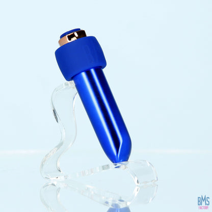 Swan® - Maximum Bullet Vibrator + Silicone Comfy Cuff – Blue