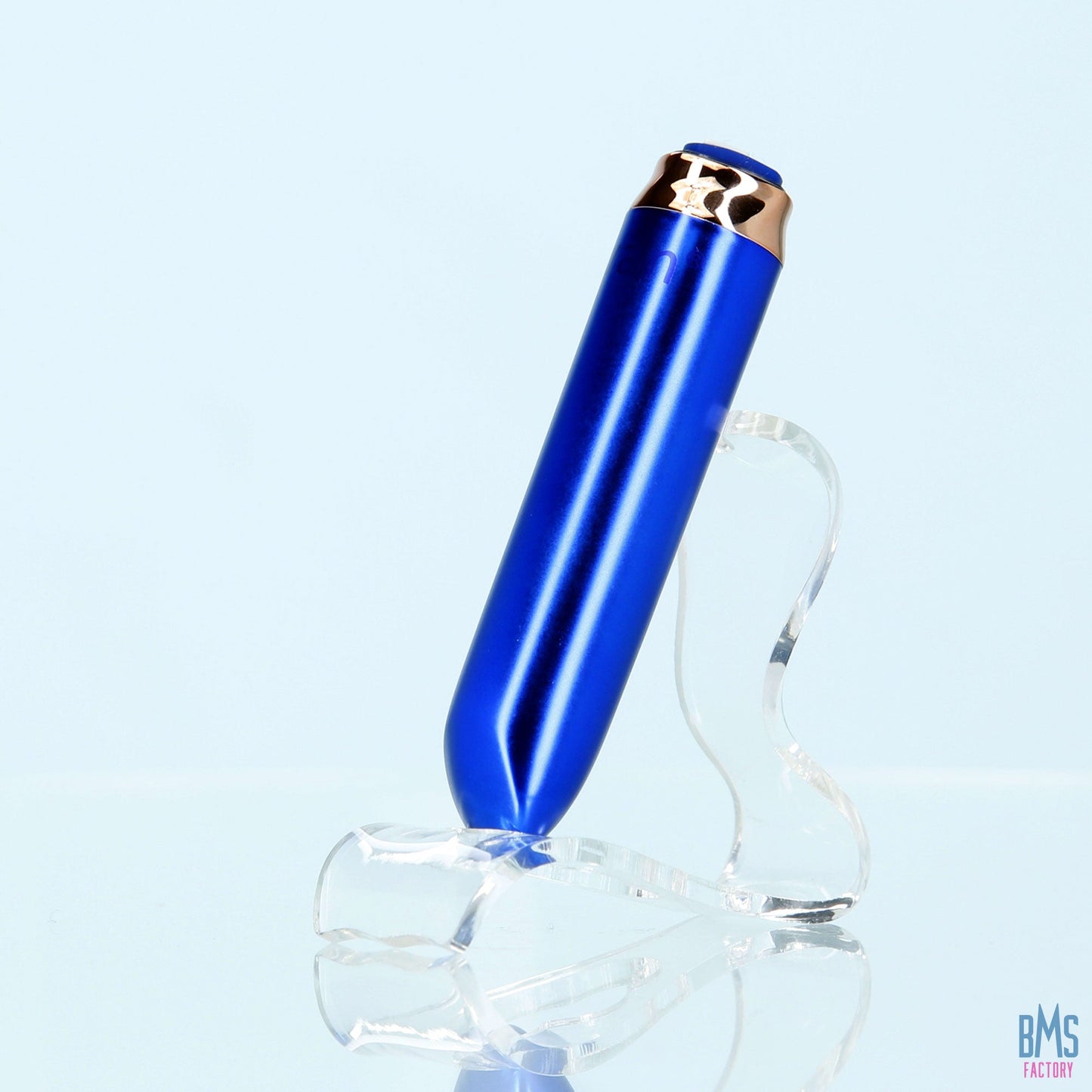 Swan® - Maximum Bullet Vibrator + Silicone Comfy Cuff – Blue