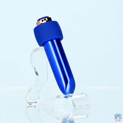 Swan® - Maximum Bullet Vibrator + Silicone Comfy Cuff – Blue
