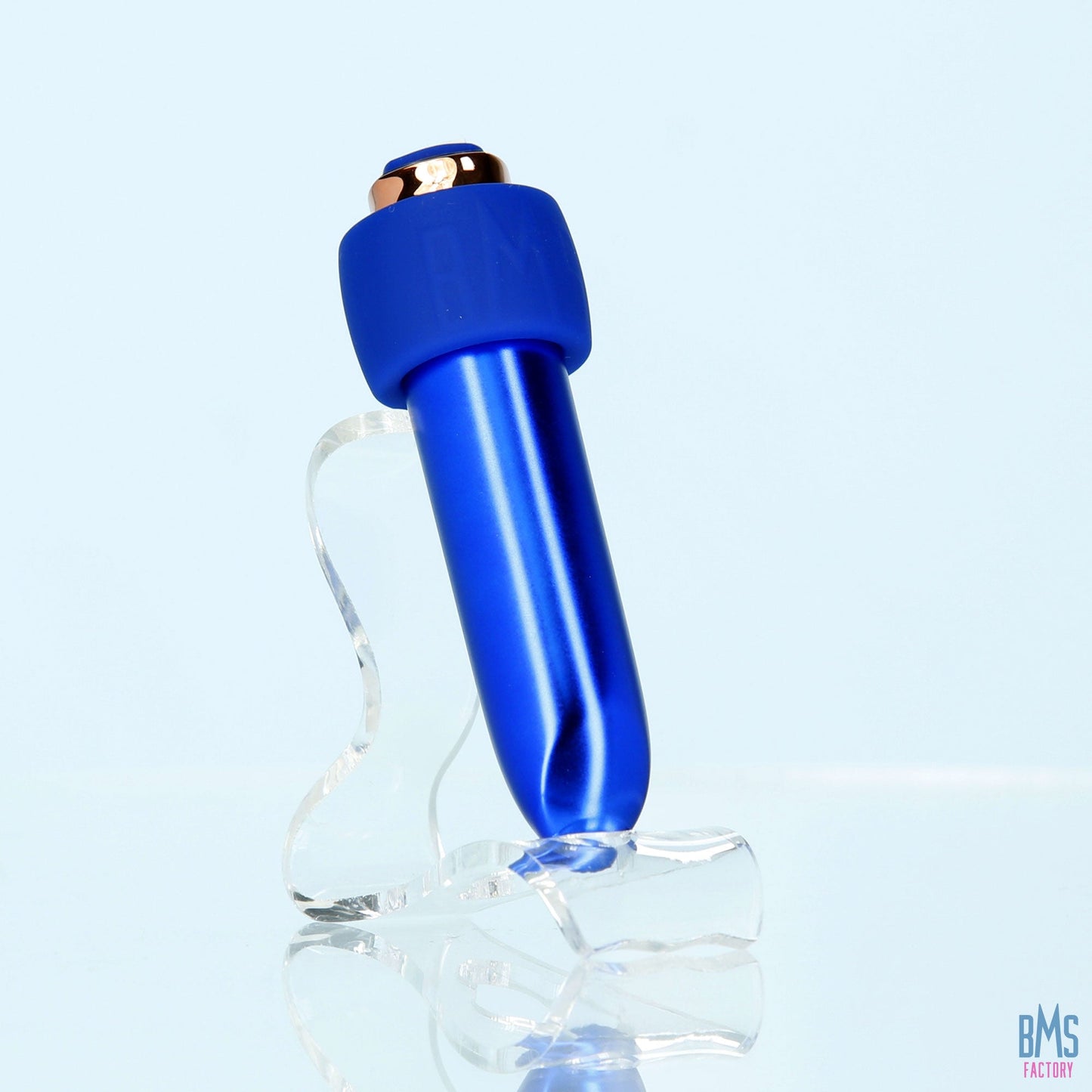 Swan® - Maximum Bullet Vibrator + Silicone Comfy Cuff – Blue