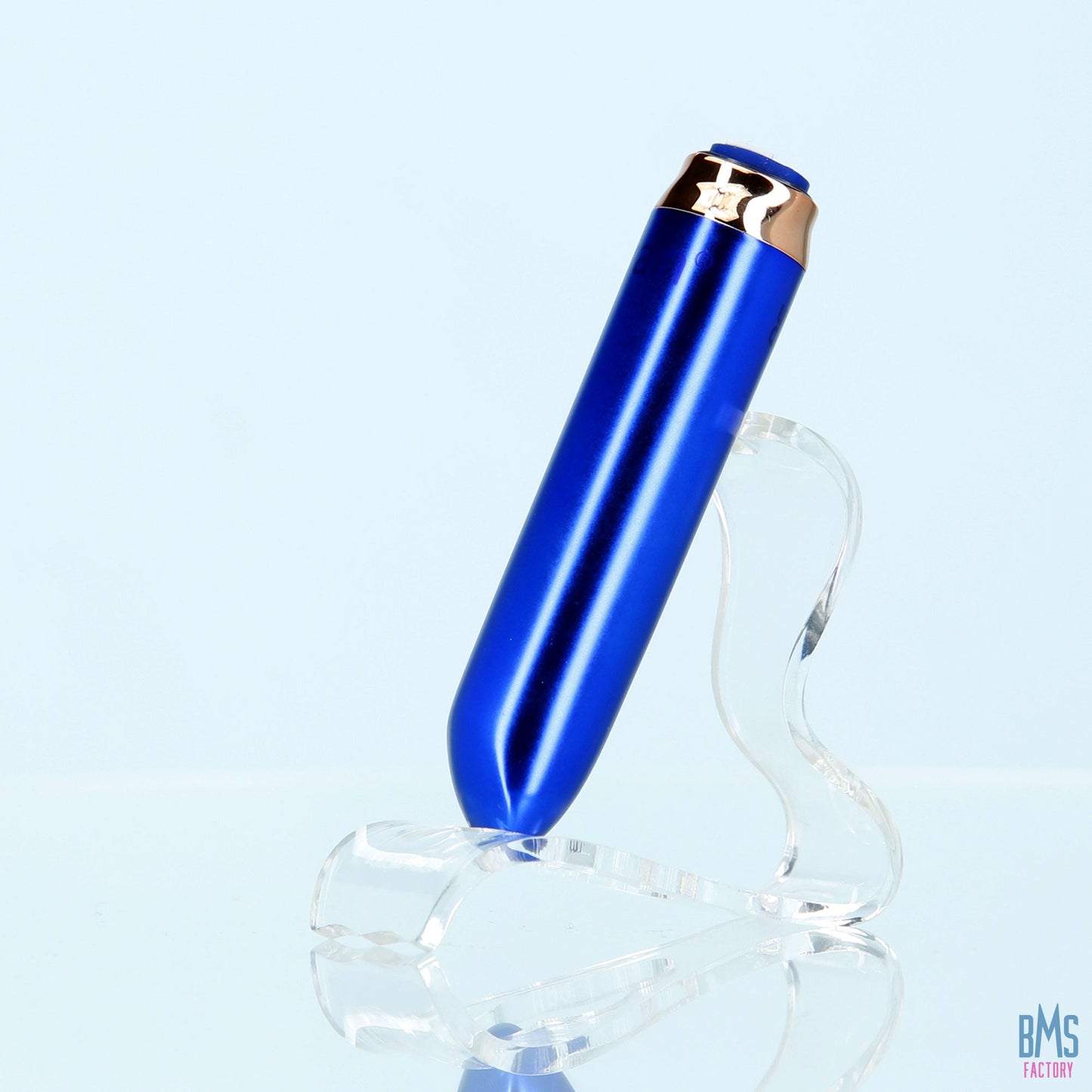 Swan® - Maximum Bullet Vibrator + Silicone Comfy Cuff – Blue