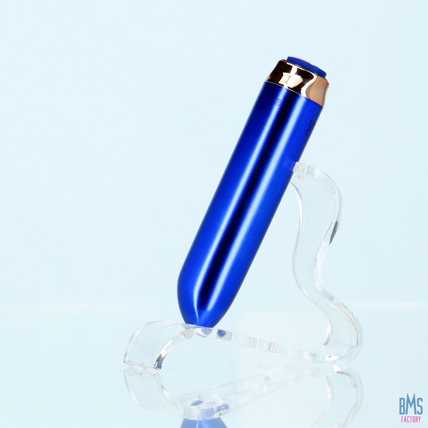 Swan® - Maximum Bullet Vibrator + Silicone Comfy Cuff – Blue