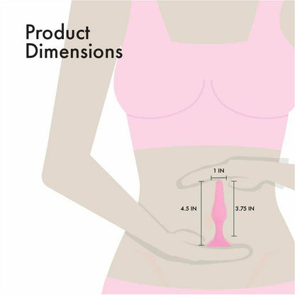 Pure Love® - Silicone Butt Plug - Pink