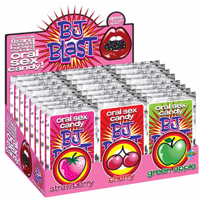 Pipedream Products BJ Blast Oral Sex Candy Display (cost per each)